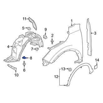 Nissan OE - Fender Liner Retainer