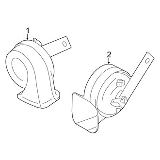 Nissan OE - Electrical - Horn