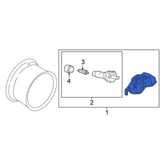 Nissan OE - Tire Pressure Monitoring System (TPMS) Sensor