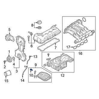 Nissan OE - Engine Oil Drain Plug