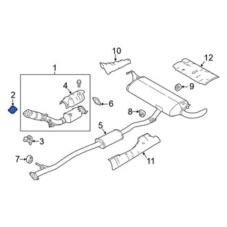 Nissan OE - Center Exhaust Crossover Gasket