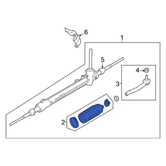 Nissan OE - Rack and Pinion Bellows