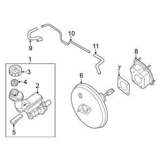 Nissan OE - Cowl - Components on Dash Panel