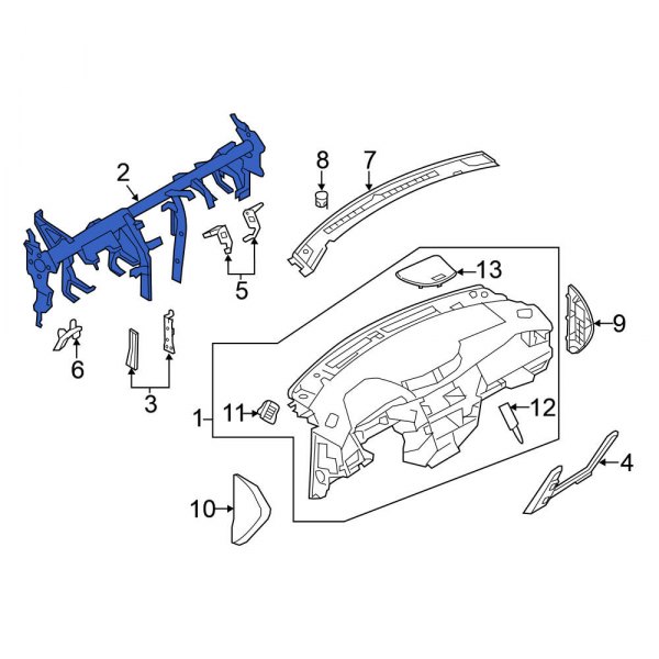 Instrument Panel Crossmember