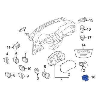 Nissan OE - Front 12 Volt Accessory Power Outlet