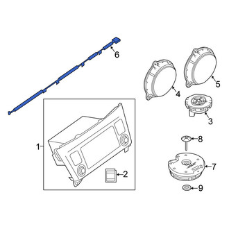 Nissan OE - GPS Navigation System Antenna