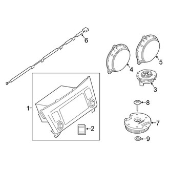 Nissan OE - Instrument Panel - Sound System