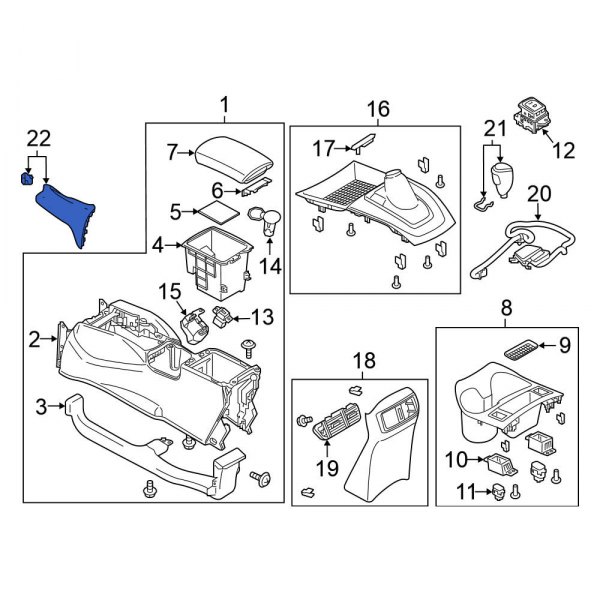 Console Trim Panel