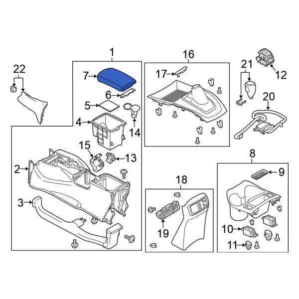 Console Armrest