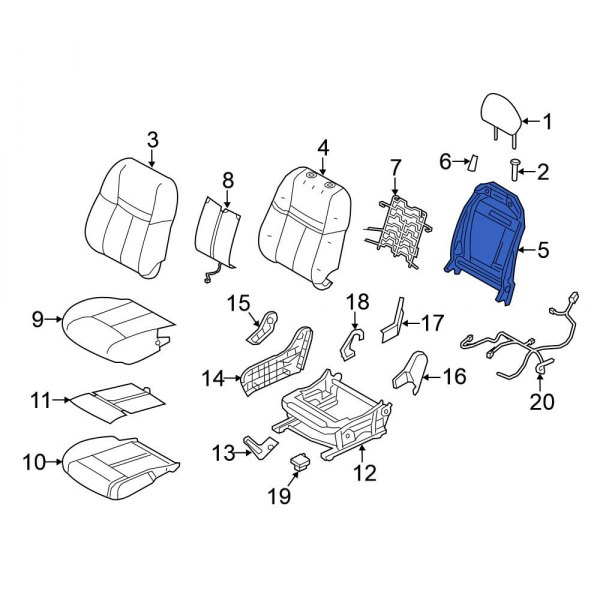 Seat Back Frame