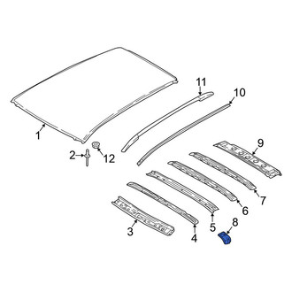 Nissan OE - Left Roof Panel Bracket