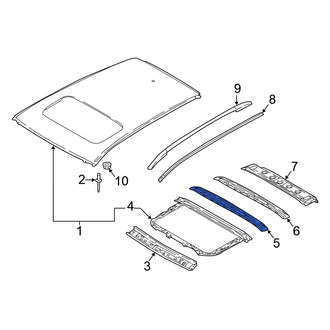 Nissan OE - Center Roof Bow
