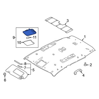 Nissan OE - Dome Light