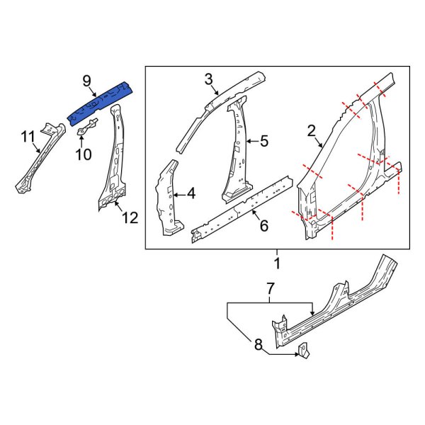 Roof Side Rail