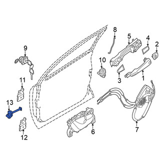 Nissan OE - Front Door Check