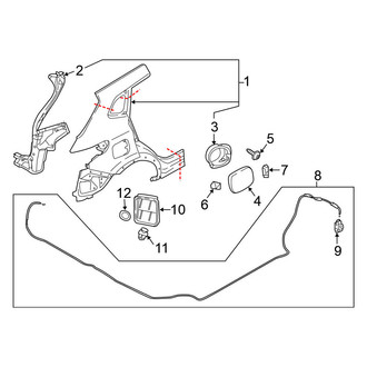 Nissan OE - Quarter Panel & Components
