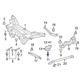 Nissan OE - Rear Suspension Knuckle Bolt