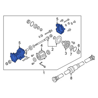 Nissan OE - Rear Differential Carrier Housing