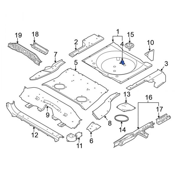 Spare Tire Bracket