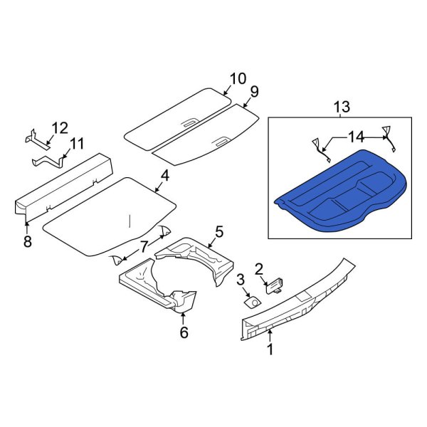 Floor Storage Compartment