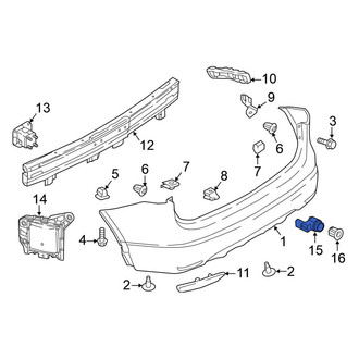 Nissan OE - Rear Parking Aid Sensor