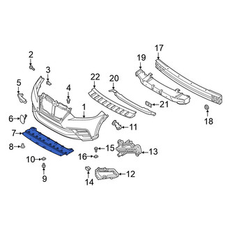 Nissan OE - Front Lower Stone Deflector