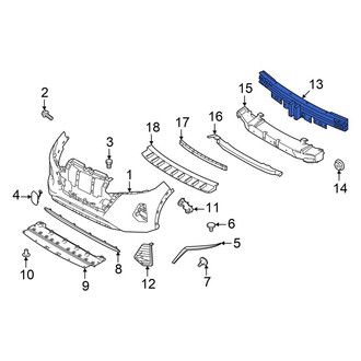 Nissan OE - Front Bumper Impact Bar