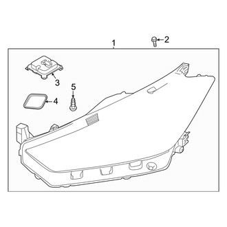 Nissan OE - Front Lamps - Headlamp Components (LED), (SR)