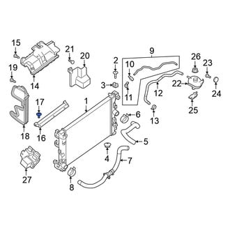 Nissan OE - Bumper Cover Retainer