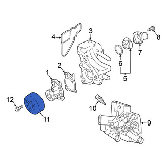 Nissan OE - Engine Water Pump Pulley