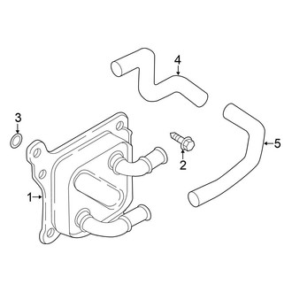 Nissan OE - Cooling - Engine Oil Cooler
