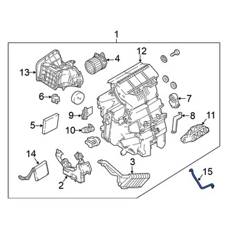 Nissan OE - A/C Evaporator Drain