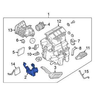 Nissan OE - Upper Cabin Air Intake Duct