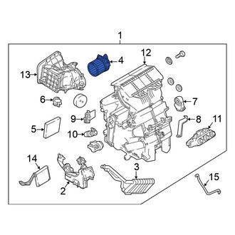 Nissan OE - HVAC Blower Motor