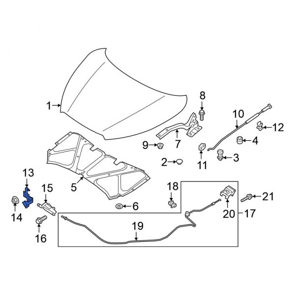 Hood Safety Catch