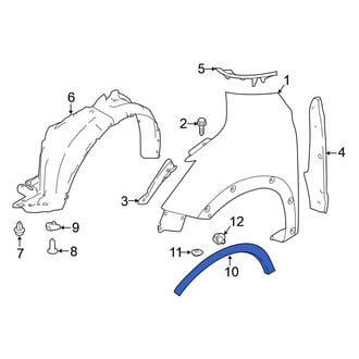 Nissan OE - Front Left Wheel Arch Molding