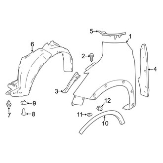 Nissan OE - Fender - Exterior Trim