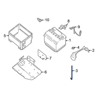 Nissan OE - Battery Hold Down Stud