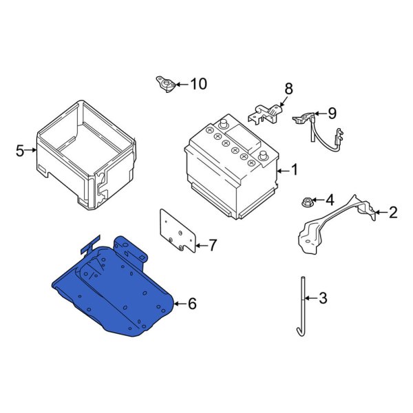 Battery Tray