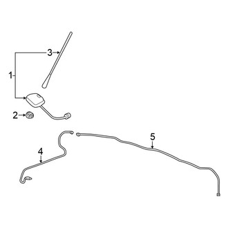Nissan OE - Electrical - Antenna (SR / SV)