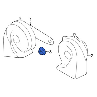 Nissan OE - Horn Nut