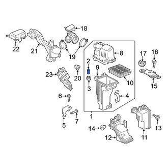 Nissan OE - Air Filter Housing Sleeve