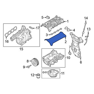 Nissan OE - Engine Valve Cover Gasket
