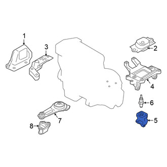Nissan OE - Upper Engine Mount Bracket