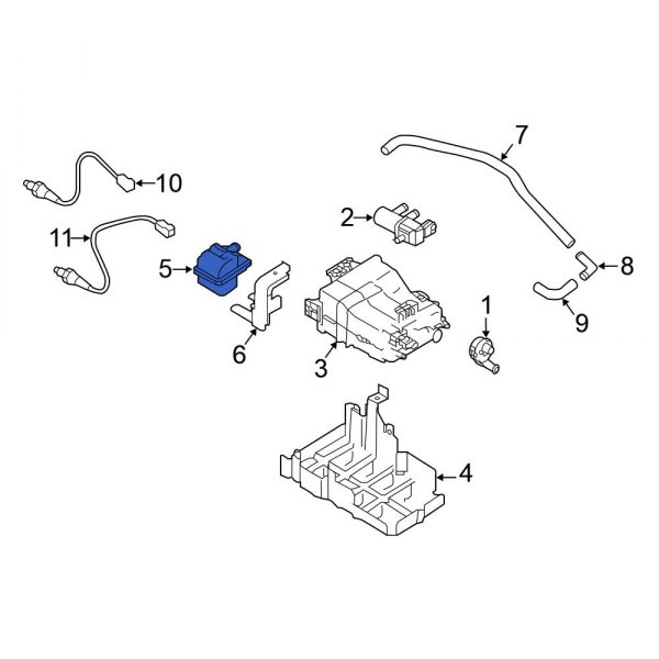 Nissan OE 149531LA0A Vapor Canister Filter