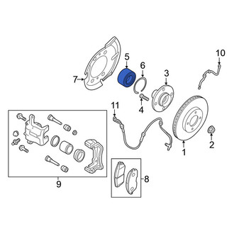 Nissan OE - Front Wheel Bearing