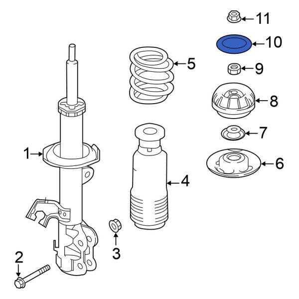 Suspension Strut Mount Insulator