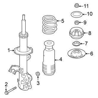 Nissan OE - Front Suspension - Struts & Components