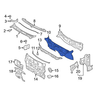 Nissan OE - Front Lower Firewall