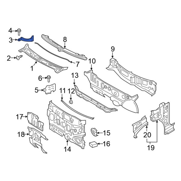 Cowl Panel Reinforcement